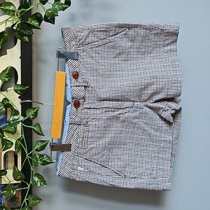 AIGLE Check Print Chino Shorts